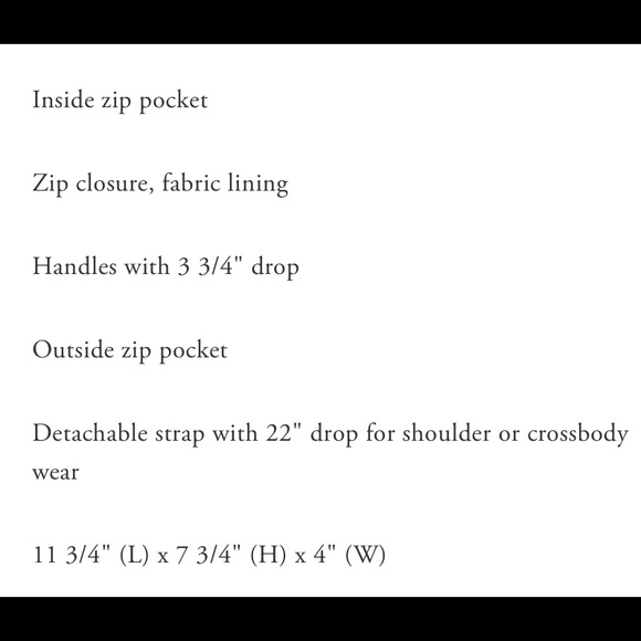 ✨✨❤️COACH❤️✨✨Katy Crossgrain leather NEW!! NWT - Picture 9 of 9